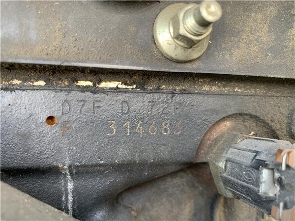 MOTOR D7FD720 RENAULT CLIO II FASE I (B/CB0)(1998->)